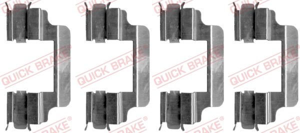 QUICK BRAKE Комплектующие, колодки дискового тормоза 109-1231